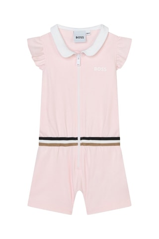 Combinaison en coton biologique - Rose - Hugo Boss