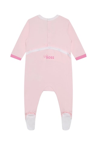 Grenouillère et bavoir - Rose clair - Hugo Boss