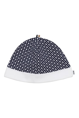 Grenouillère et bonnet - Bleu marine - Hugo Boss