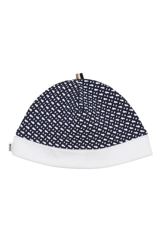 Grenouillère et bonnet - Bleu marine - Hugo Boss