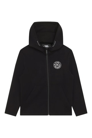Sweat à capuche - Noir - Karl Lagerfeld