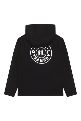 Sweat à capuche - Noir - Karl Lagerfeld