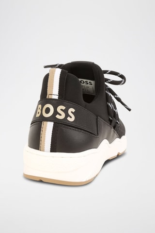 Baskets en cuir - Noir - Boss