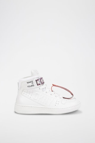 Baskets en cuir - Blanc - DKNY