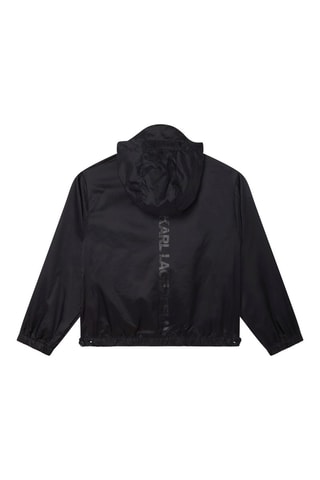 Coupe-vent à capuche - Noir - Karl Lagerfeld - Marc Jacobs