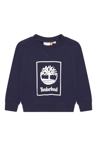 Sweat en coton biologique - Bleu marine - Timberland