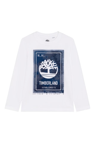 T-shirt en coton biologique - Blanc - Timberland