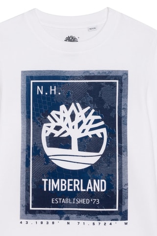 T-shirt en coton biologique - Blanc - Timberland