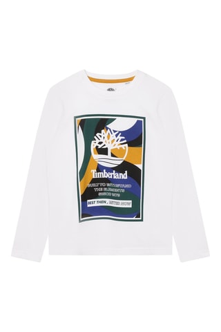 T-shirt en coton biologique - Blanc - Timberland