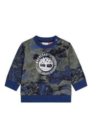 Sweat Kaki et bleu cobalt - Timberland