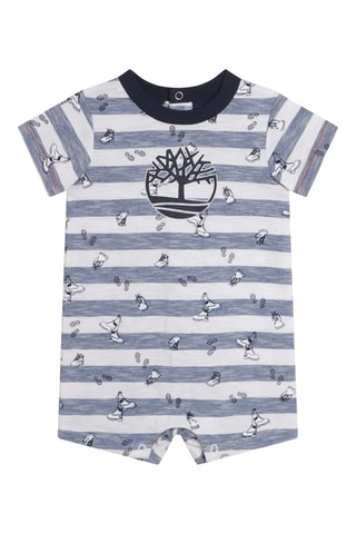 Combishort Blanc et gris chiné - Timberland