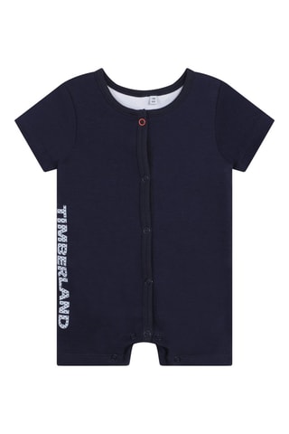 Combishort en coton biologique Bleu marine - Timberland