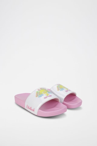 Mules Titi Titi et Grosminet Looney Tunes - Blanc - Billieblush