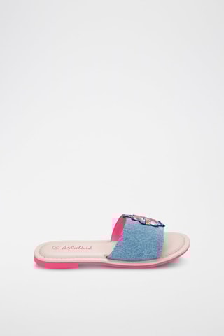Mules en jean Bleu - Billieblush