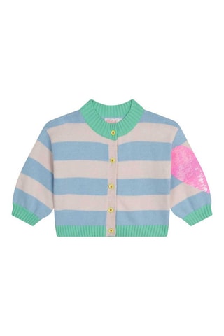 Gilet Ecru et ciel - Billieblush