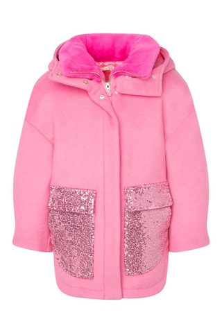Manteau en laine Rose - Billieblush