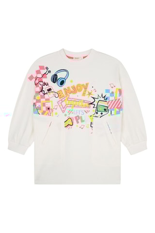 Robe - Ecru - Billieblush