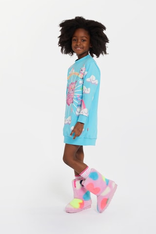 Robe sweat - Turquoise - Billieblush