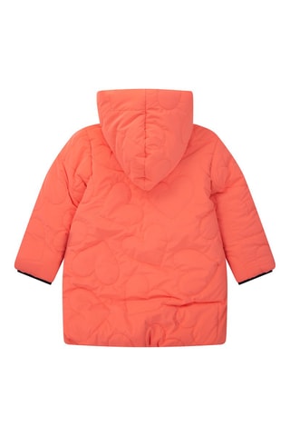 Doudoune longue - Corail - Billieblush