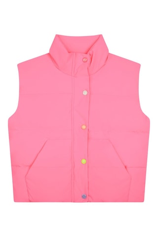 Doudoune sans manches - Rose - Billieblush