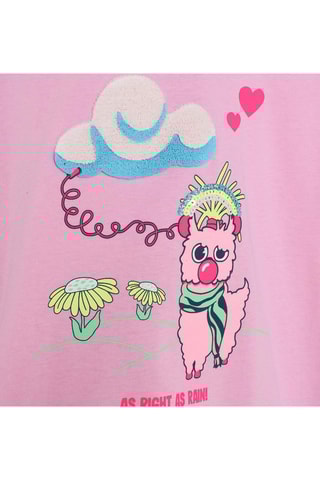 T-shirt - Fuchsia - Billieblush