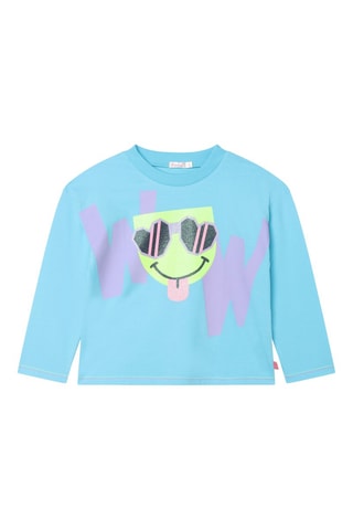 T-shirt - Turquoise - Billieblush