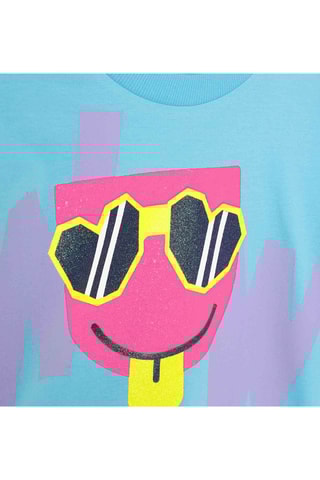 T-shirt - Turquoise - Billieblush