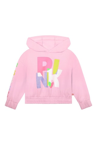 Sweat à capuche - Rose - Billieblush