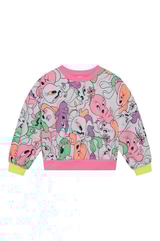 Sweat Titi Titi et Grosminet Looney Tunes - Blanc - Billieblush