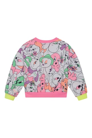 Sweat Titi Titi et Grosminet Looney Tunes - Blanc - Billieblush