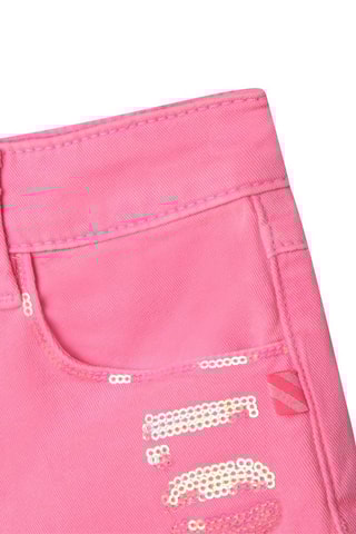 Short en jean Rose - Billieblush