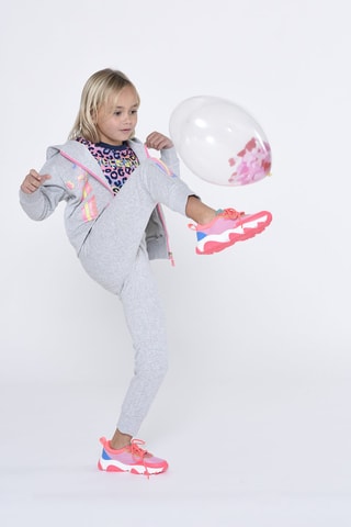 Sweat à capuche et jogging - Gris clair chiné  - Billieblush