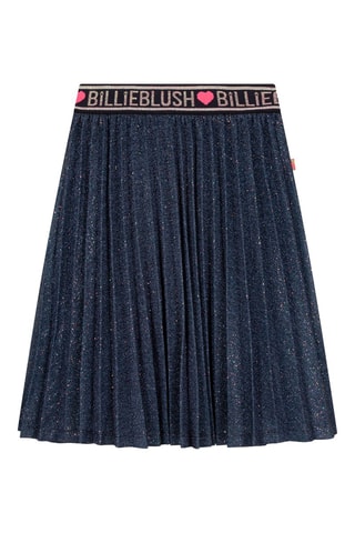 Jupe plissée Bleu marine  - Billieblush