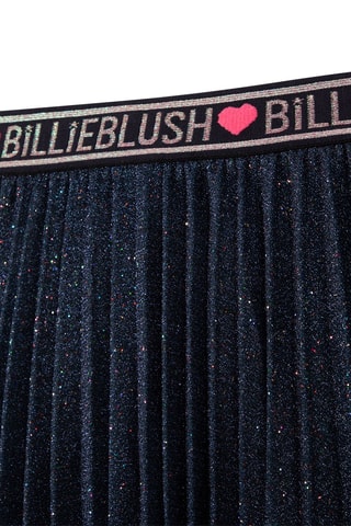 Jupe plissée Bleu marine  - Billieblush