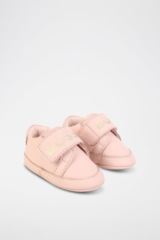 Chaussons en cuir - Rose - Boss