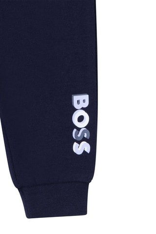 Jogging en coton biologique - Bleu marine - Hugo Boss