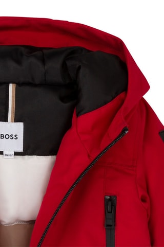 Parka à capuche Rouge - Hugo Boss