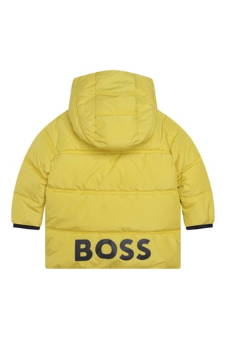 Doudoune à capuche Jaune - Hugo Boss