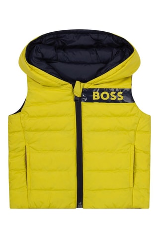 Doudoune réversible sans manches - Bleu marine - Hugo Boss