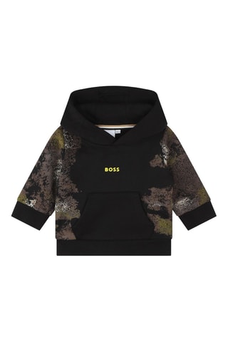Sweat à capuche - Noir - Boss