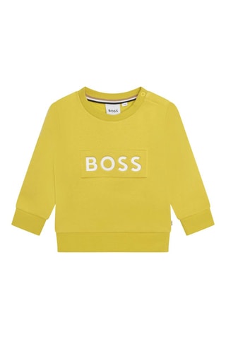 Sweat - Vert citron - Hugo Boss
