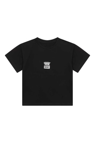 T-shirt en coton biologique Daffy Duck Looney Tunes - Noir - DKNY