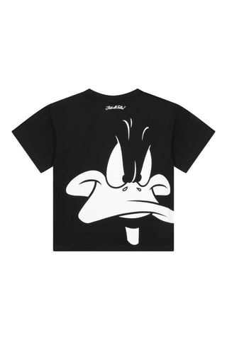 T-shirt en coton biologique Daffy Duck Looney Tunes - Noir - DKNY