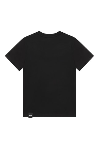 T-shirt en coton biologique - Noir - DKNY