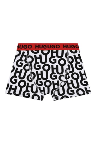 2 boxers - Noir et blanc - Hugo