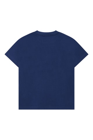 T-shirt en coton biologique Hugo - Bleu marine - Hugo