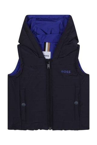 Doudoune sans manches - Bleu - Boss