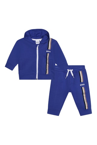 Sweat à capuche et jogging - Bleu roi - Boss