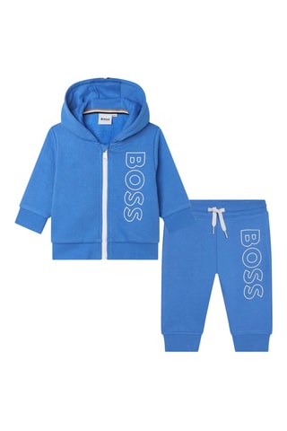 Sweat à capuche et jogging - Ciel - Boss