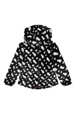 Manteau à capuche - Noir et blanc - Boss